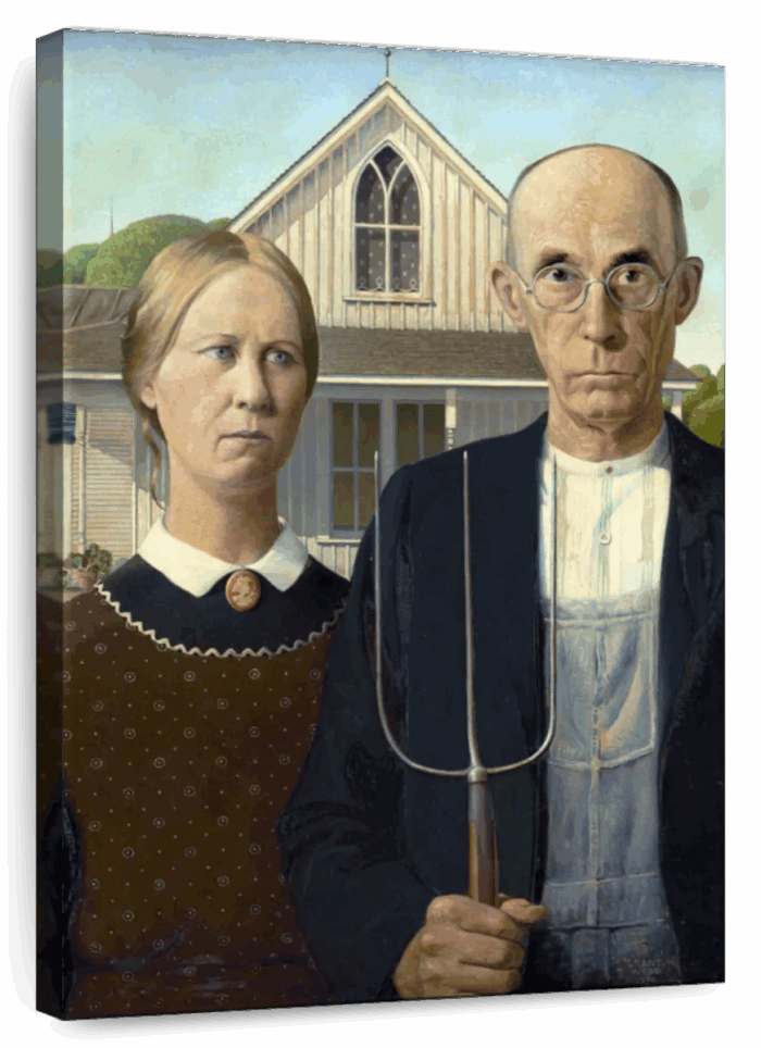 American Gothic Wall Art