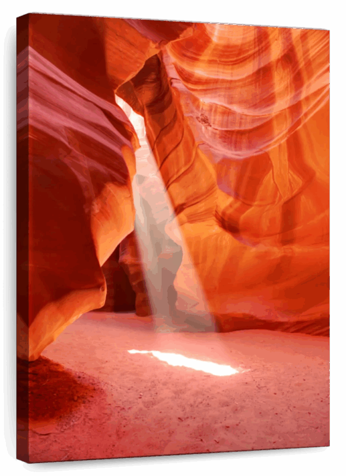 Antelope Canyon Sunlight Wall Art