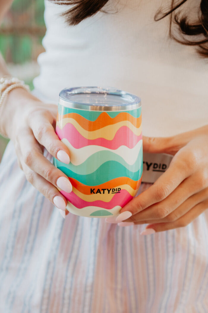 Bride Red Drawings Insulated Wine Tumbler
